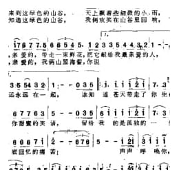 谭咏麟歌曲谱:声声呼唤