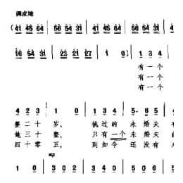 民间歌曲简谱:爱挑剔的大姑娘 捷克民歌