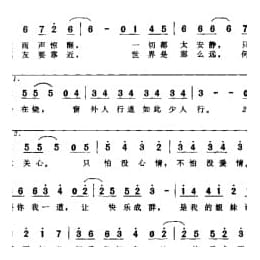 简谱:快乐成群 1998陈涛词 张宏光曲 孙慧莹演唱